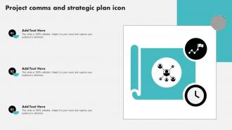 Project Comms And Strategic Plan Icon