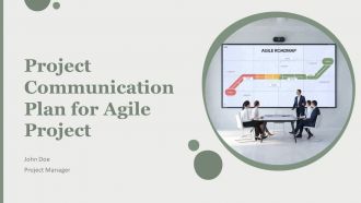 Project Communication Plan For Agile Project PPT Structure AT