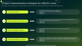 Project Communication Strategies For Effective Team Crisis Communication