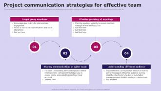 Project Communication Strategies For Social Media Communication Strategy SS V