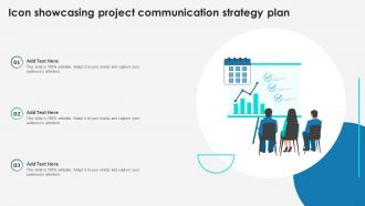 Project Communication Strategy Powerpoint PPT Template Bundles Slides Impressive