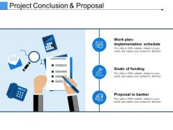 Project conclusion and proposal ppt presentation examples