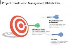 Project construction management stakeholder model business risks milestones cpb