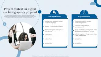 Project Context For Digital Marketing Agency Proposal