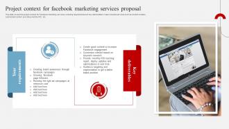 Project Context For Facebook Marketing Services Proposal
