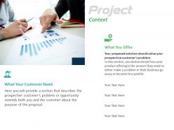 Project context offering ppt powerpoint presentation model microsoft