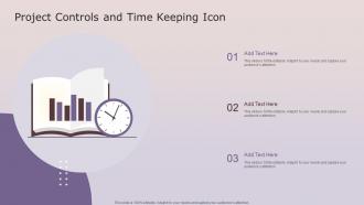 Project Controls And Time Keeping Icon