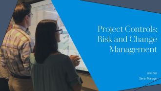 Project Controls Risk And Change Management PPT Template AT