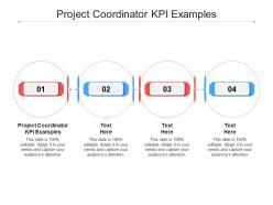 Project coordinator kpi examples ppt powerpoint presentation styles summary cpb