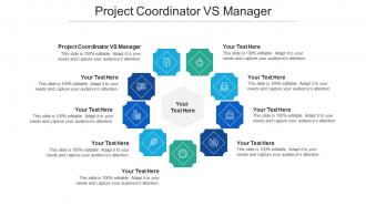 Project Coordinator Vs Manager Ppt Powerpoint Presentation Layouts Objects Cpb