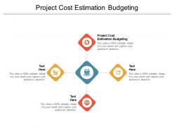 Project cost estimation budgeting ppt powerpoint presentation gallery cpb