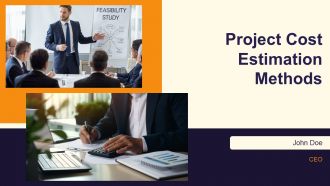 Project Cost Estimation Methods PPT Guidelines AT