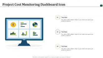 Project Cost Monitoring Dashboard Icon
