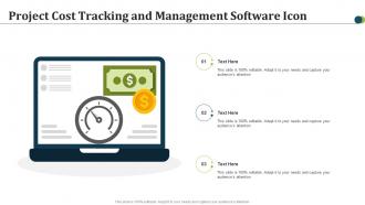 Project Cost Tracking And Management Software Icon