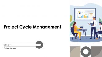 Project Cycle Management PPT Template AT