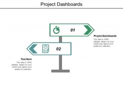 Project dashboards ppt powerpoint presentation file brochure cpb