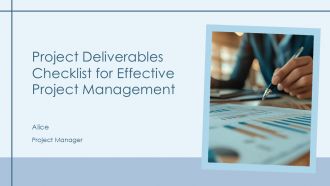 Project Deliverables Checklist For Effective Project Management PPT Outline AT Project Deliverables Checklist For Effective Project Management PPT Outline AT
