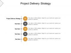 Project delivery strategy ppt powerpoint presentation layouts vector cpb