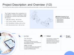 Project description and overview park stakeholders engagement plan ppt ideas