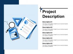 Project description ppt slide templates