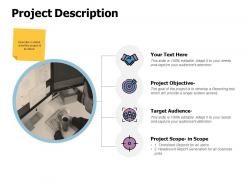 Project description target audience ppt powerpoint presentation