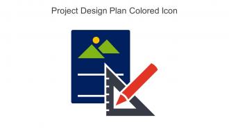 Project Design Plan Colored Icon In Powerpoint Pptx Png And Editable Eps Format