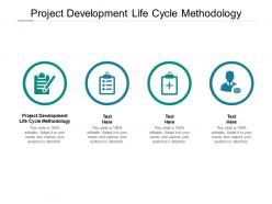 Project development life cycle methodology ppt powerpoint presentation microsoft cpb
