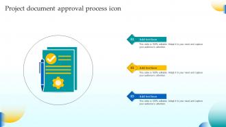 Project Document Approval Process Icon