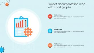 Project Documentation Icon With Chart Graphs