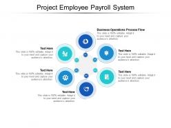 Project employee payroll system ppt powerpoint presentation layouts ideas cpb