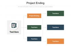 Project ending ppt powerpoint presentation model graphics pictures cpb