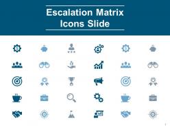Project escalation matrix powerpoint presentation slides