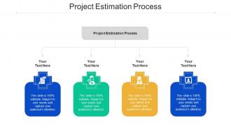 Project Estimation Process Ppt Powerpoint Presentation Portfolio Brochure Cpb
