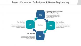 Project estimation techniques software engineering ppt powerpoint presentation pictures ideas cpb
