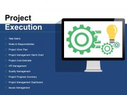 Project execution ppt gallery model