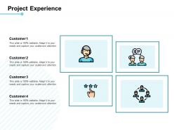 Project experience customer ppt powerpoint presentation file portfolio