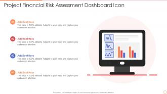 Project Financial Risk Assessment Dashboard Icon