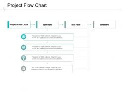 Project flow chart ppt powerpoint presentation file slide download cpb