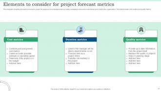 Project Forecast Powerpoint Ppt Template Bundles Compatible Good