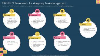 Project Framework For Designing Business Approach
