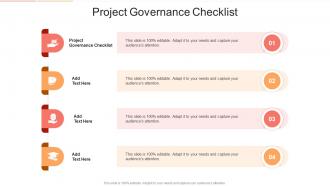 Project Governance Checklist In Powerpoint And Google Slides Cpb