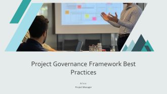 Project Governance Framework Best Practices PPT Slides AT
