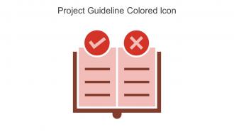 Project Guideline Colored Icon In Powerpoint Pptx Png And Editable Eps Format
