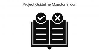 Project Guideline Monotone Icon In Powerpoint Pptx Png And Editable Eps Format