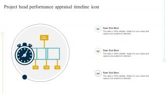 Project Head Performance Appraisal Timeline Icon
