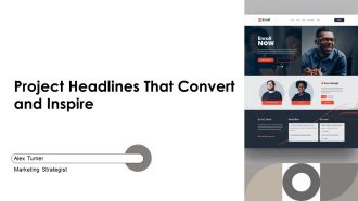 Project Headlines That Convert And Inspire PPT Guidelines AT