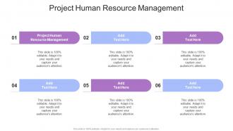 Project Human Resource Management In Powerpoint And Google Slides Cpb