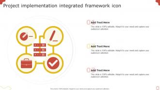Project Implementation Integrated Framework Icon