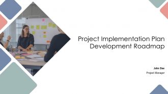 Project Implementation Plan Development Roadmap PPT Designs AT