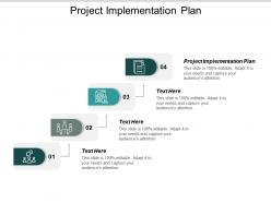 Project implementation plan ppt powerpoint presentation layouts grid cpb